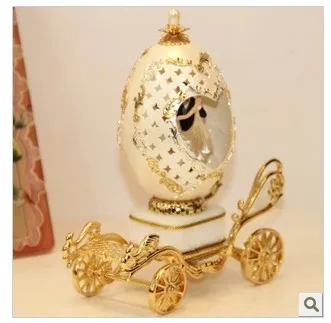 Pure natural egg music box wedding Valentine's Day gift to send girls to the Qixi Festival Christmas decorations