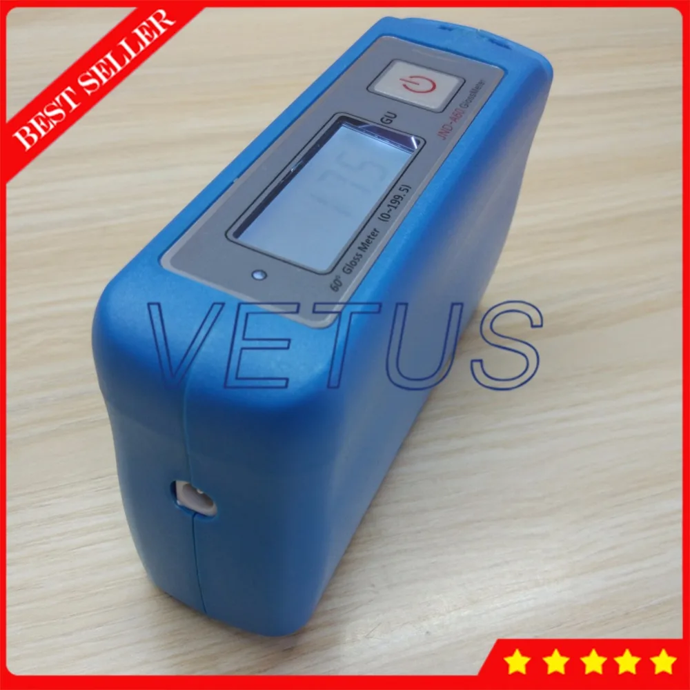 60 درجة العالمي لمعان متر مع JND-A60 0.5GU دقة سطح تنظيف Glossmeter Vancometer اختبار