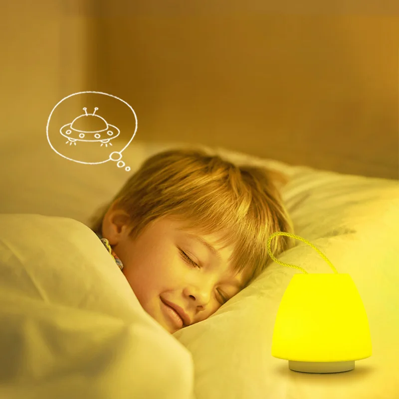 Rechargeable Infrared Remote Control Night Light Eye Protection Sleep LED Light Smart Home Portable Table Lamp