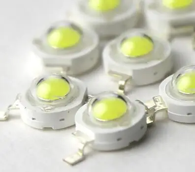 20PCS 1W Cool White Warm White Red Green Royal Blue Orange Yellow Purple UV 660NM SMD Lamp Light Daylight High Power LED