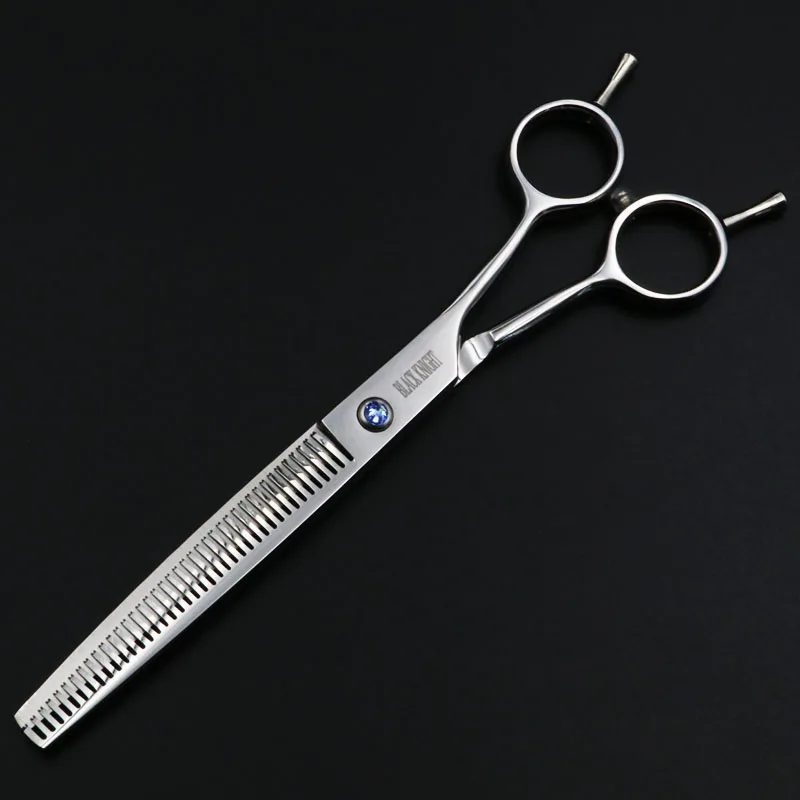 7 inch Professional pet scissors dog cat grooming hair scissors Barber Thinning shears 40 teeth