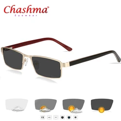 Change Color Photochromic Sunglasses Chameleon Reading glasses Titanium alloy Glasses Degree +1.0 1.25 1.5 1.75 2.0 2.25 2.5