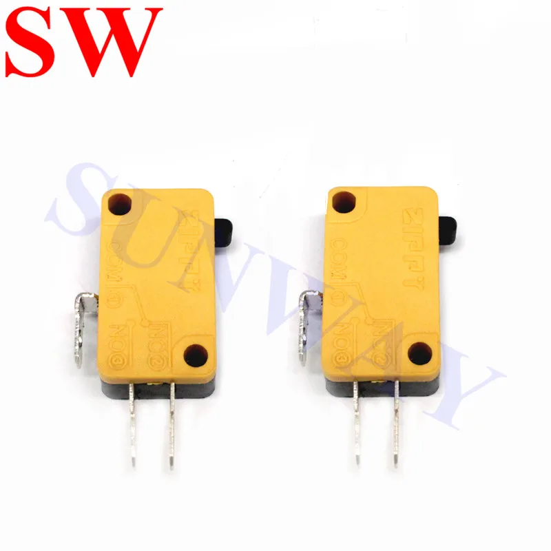 100 ชิ้น ZIPPY Microswitch 3pin micro สำหรับปุ่มกด LED ปุ่มอาเขตเกม/ตู้อุปกรณ์เสริม