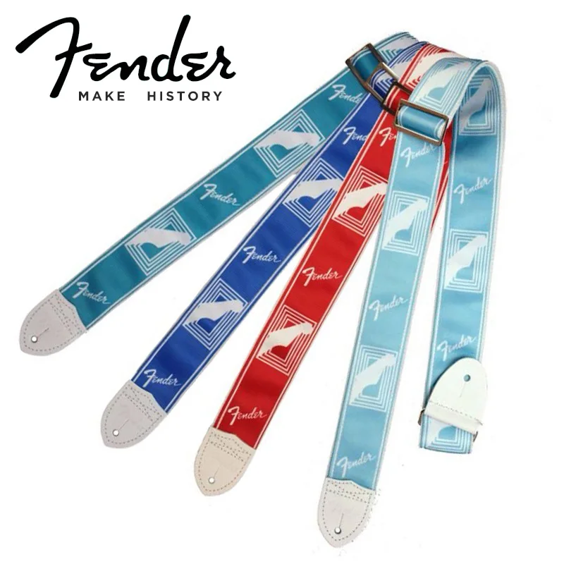 FDR 2 Inch Monogrammed Strap Electric Guitar Strap with 5 colors