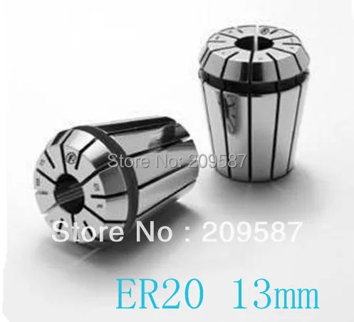 

13mm ER20 Spring Collet Chuck Tool Bit Holder For CNC Milling Lathe Chuck