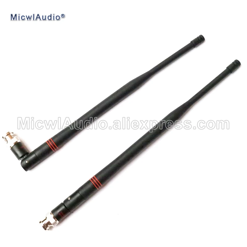 

10pcs Wholesale Microphone Antennas BNC Bayonet Antennas For Shure Wireless Microphone System 470-542HZ 638-698HZ 774-865HZ