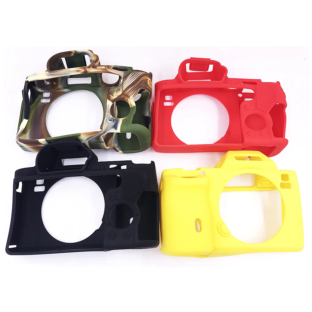 Soft Silicon Rubber Case Cover Frame Skin Protector for Sony A7 A7R A7S ILCE-7 ILCE-7S ILCE-7R First Generation Camera