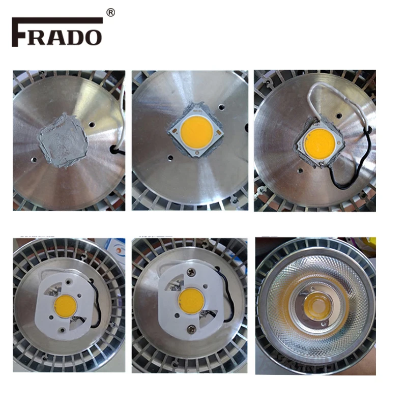 2 Stück Hochleistungs-LED-Chip 3W 5W 10W 15W 20W 24W 30W Integrierte SMD COB Perlen Warmweiß/Neutralweiß Lampendiode für LED-Glühbirne Strahler – Detail 10