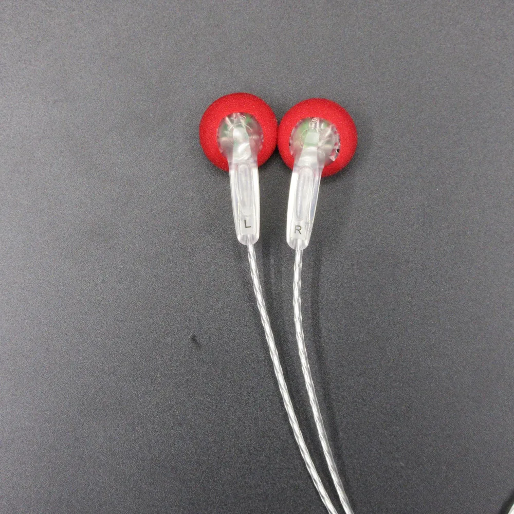 FENGRU Earphone In-ear MX500S/MX760, Earphone kepala datar DIY, earbud Bass HiFi, earbud DJ, suara Bass berat