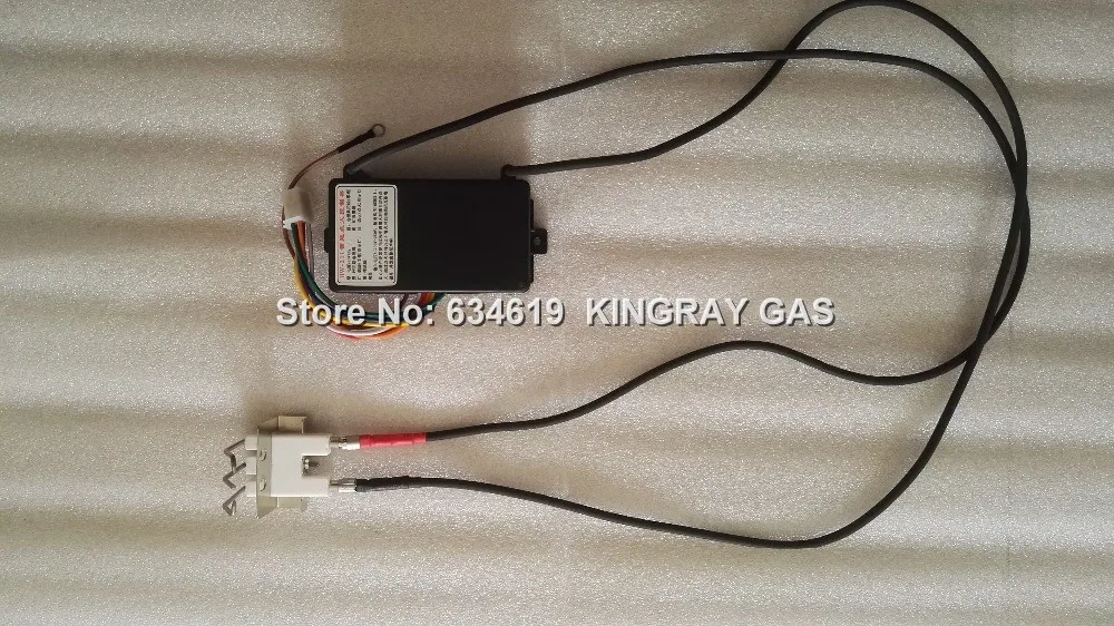 220-240V Gas Ignition Control Unit With Sparking Ignitor&Solenoid Valve, Pulse Black Box Auto Gas Lighter Module For Oven