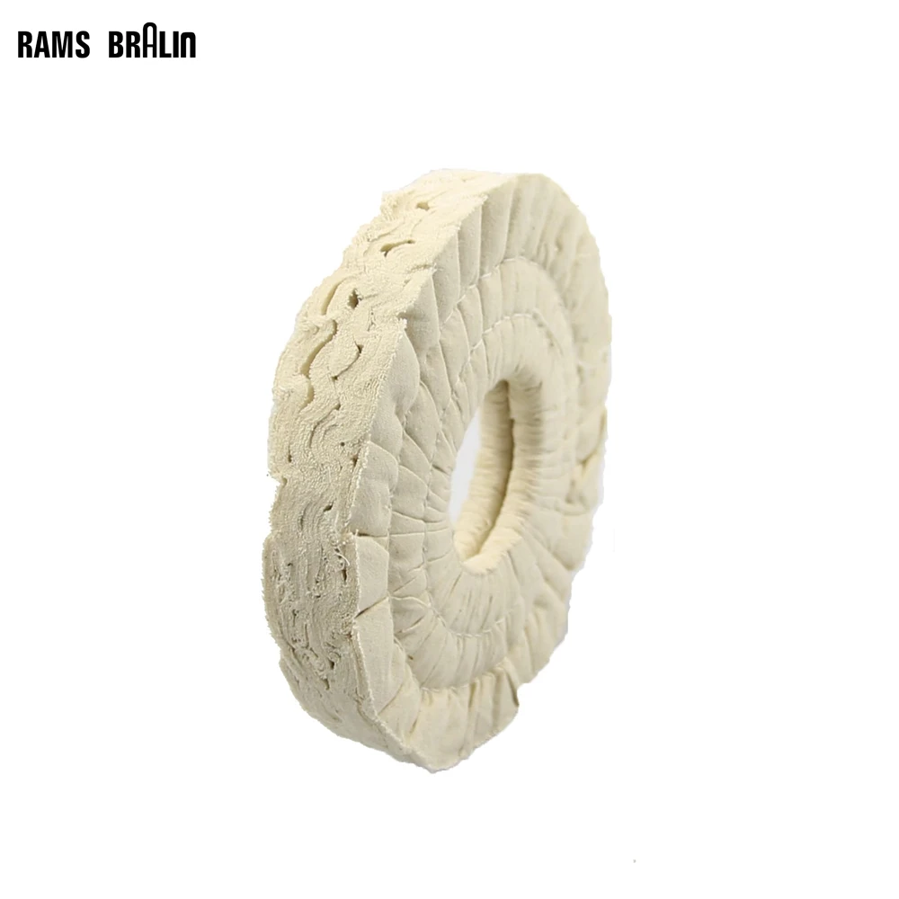 

1 pcs 150/200*20*50mm Cotton Airway Buffing Wheel for Edge Bonding Machine Woodworking Machinery