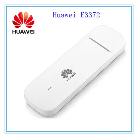 Dongle USB 4G LTE Huawei E3372 E3372h-153 Desbloqueado, Stick de Banda Larga Móvel, Modem USB E3372s-153 E3372h-607