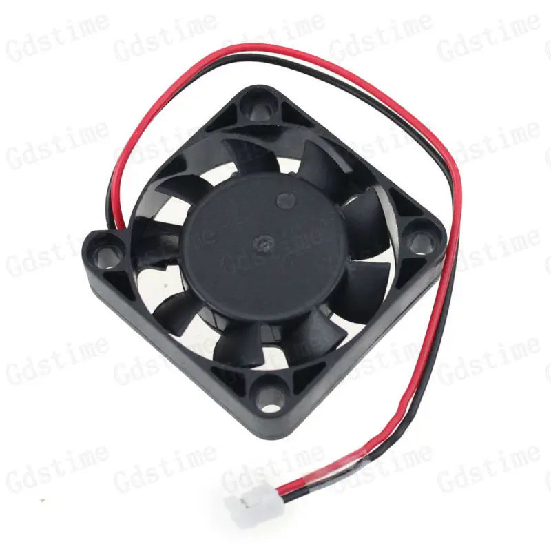 

50 Pieces Gdstime 12V Mini Computer Fans Cooling 40mm x 10mm DC Brushless Small cooler with 2-pin 40*10mm