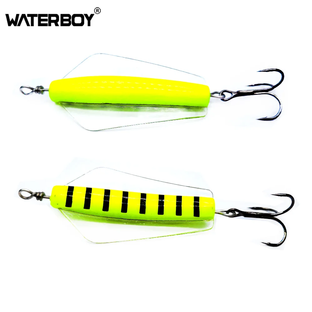 WATERBOY TW 5,5 cm 20g Teufel Angeln Locken VIB Kunststoff Salzwasser Süßwasser Canberra Mörder Tasmanian Salmon Pike Walleye Bass Köder – Detail 3