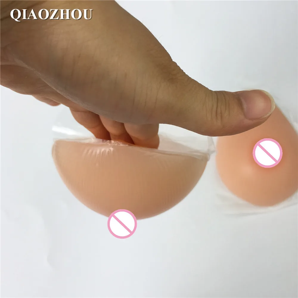 

adhesive 600 g/pair 85B artificial breasts realistic silicone breast form for man transvestite