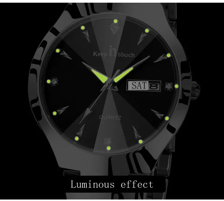 KEEP IN TOUCH simple ladies watch steel quartz watches luminous waterproof female watches women watches  clock relogio masculino