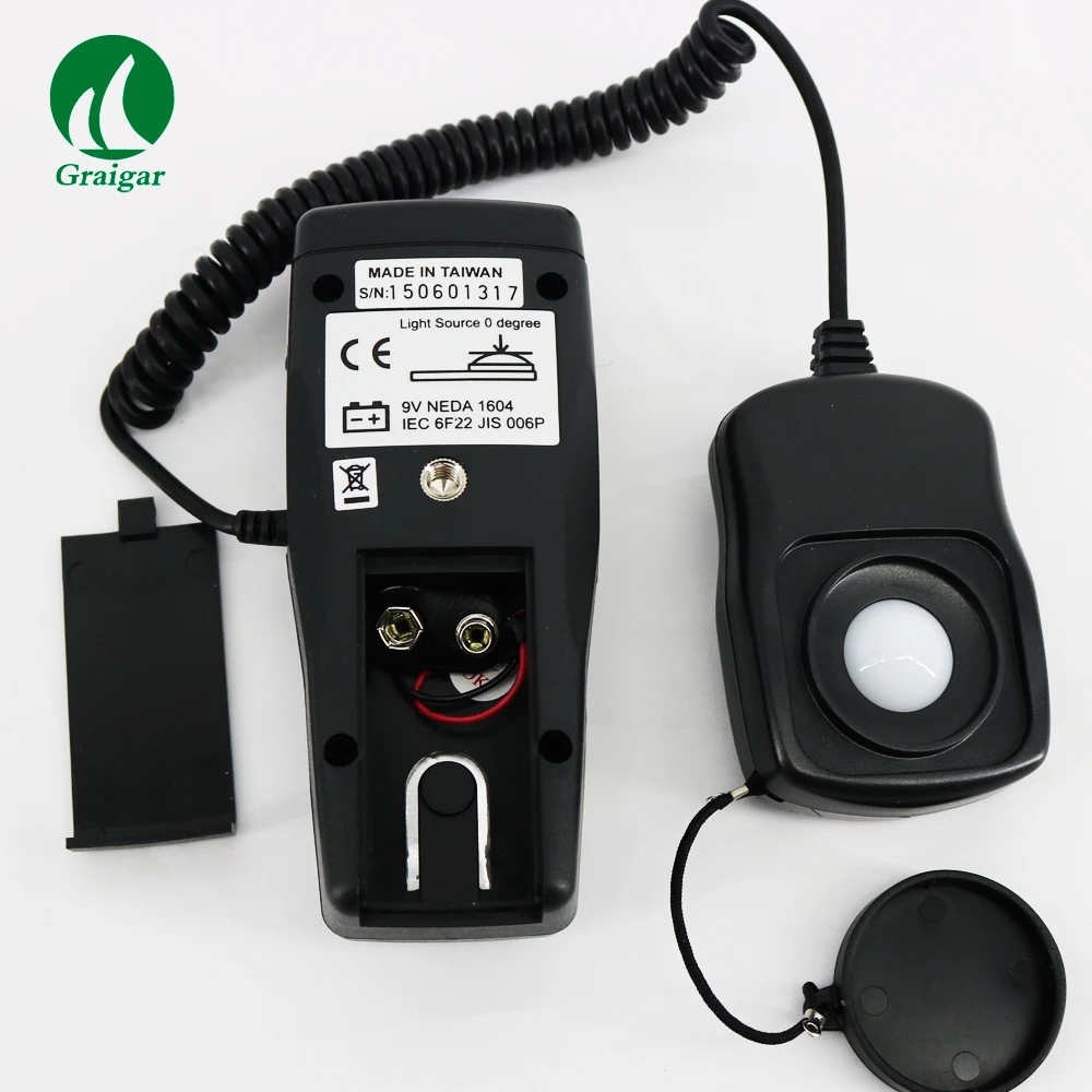 TENMARS TM-TM-209 Digitale HA CONDOTTO LA Luce Misuratore di Livello 400,000 Lux FC di misura Lux meter