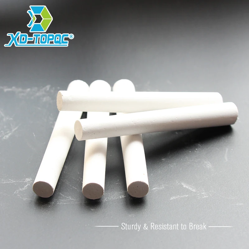 New 10pcs/Lot Dustless White Drawing Chalk For School Education Chalks Stationary Office Supplies Marker White Tizas CK01