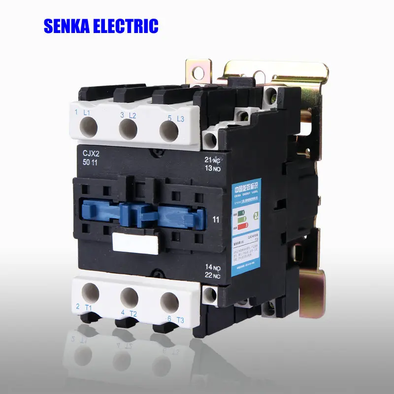 50A 3P+NO+NC CJX2-5011 AC Contactor LC1-5011 220V 380V 110V 36V 24V