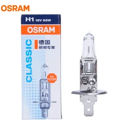 OSRAM H1 12V 55W 3200K P14.5s 64150 Halogen Original Spare Parts Fog Lamp Headlight OEM Car Halogen Bulb Made In China 1X