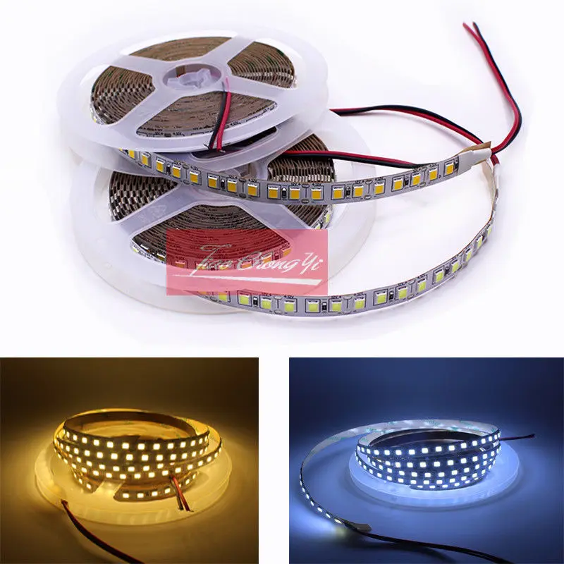 

5m SMD 4040 LED strip light DC 12V Waterproof 120leds/m bright than 5630 5050 3528 Fita Diode tape lamp White