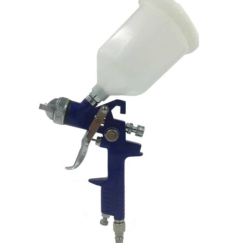 SAT1191 paint spraygun bottle powder spray gun professional paints tank gravity gun pneumatic machine tools