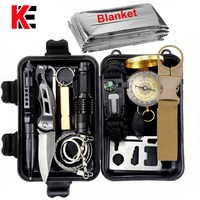 Outdoor Survival Kit Military Camping Travel SOS Survival Products First aid EDC Tactical Survival Kits for Hunting Outdoor Tool