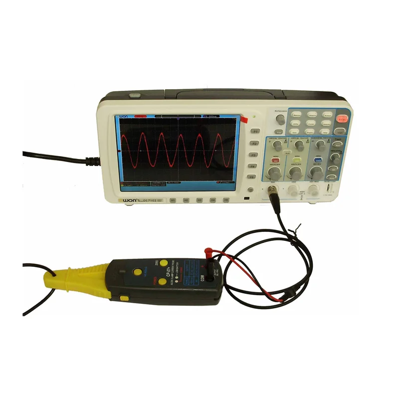 Imagem -02 - Corrente Braçadeira Sonda 4a 1mhz Osciloscópica Atual Sonda Cp07 Mais ac dc