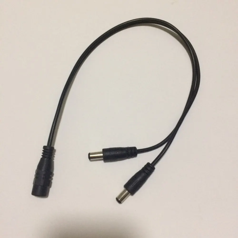 Bewakingscamera 1 DC Vrouw 2 Man plug Netsnoer adapter Connector Kabel Splitter