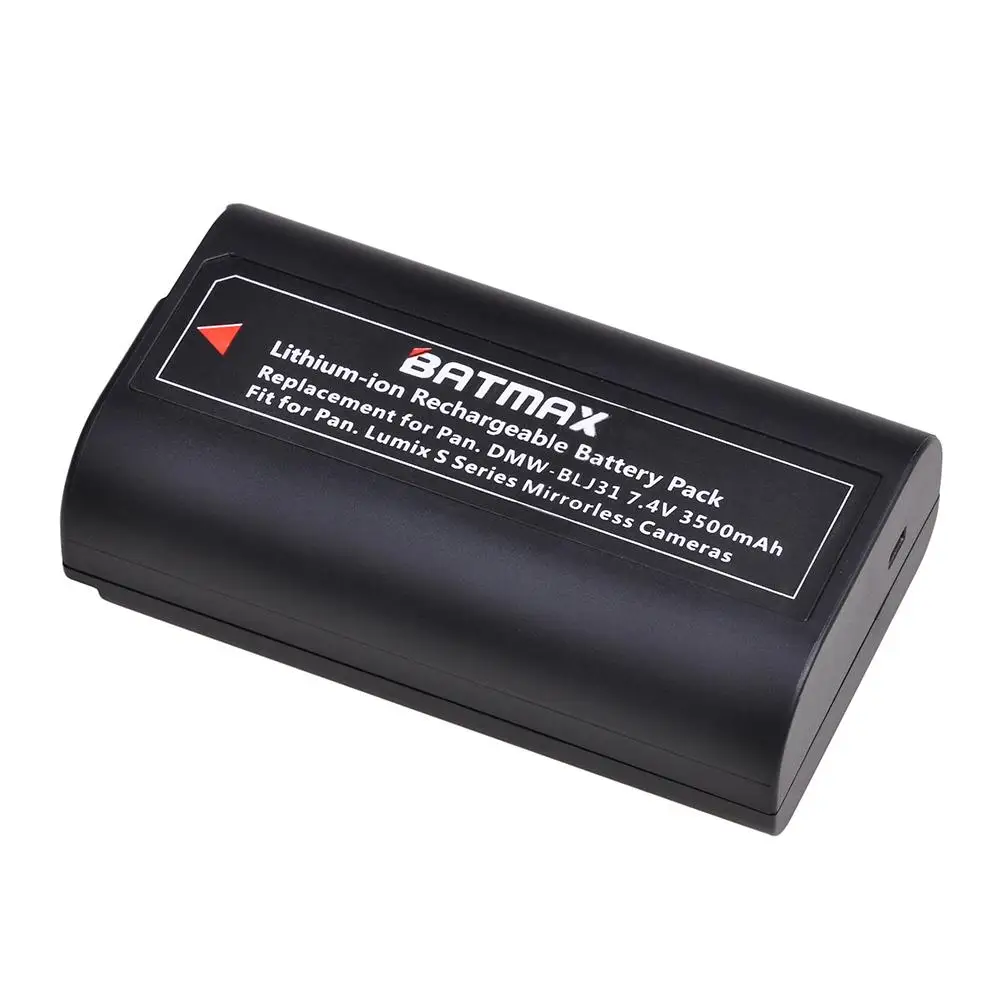 1Pc 3500mAh DMW-BLJ31 DMW BLJ31 Battery Built-in with LG Li-ion cell for Panasonic LUMIX S1, S1R, S1H Mirrorless Cameras