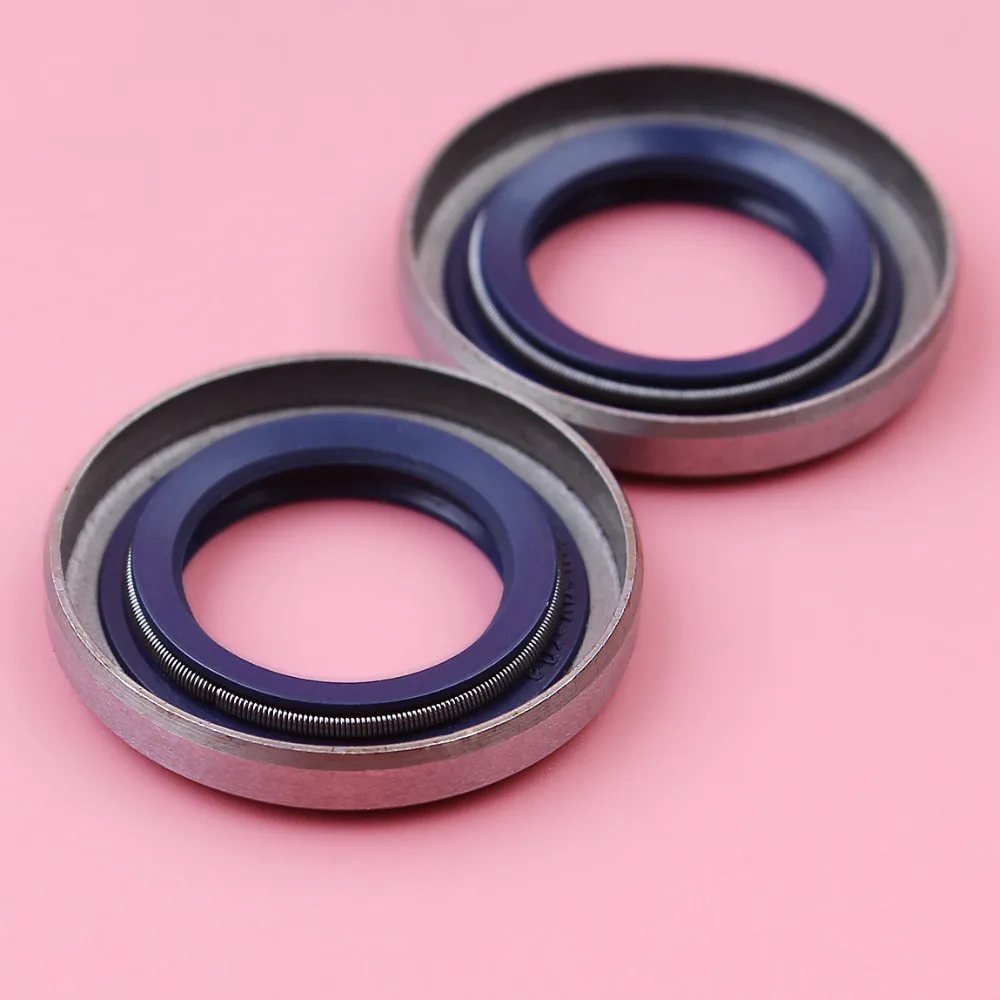 2pcs Crankshaft Crank Oil Seal For Husqvarna 51 55 254 257 262 357 359 Chainsaw Parts