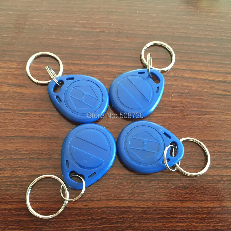 100 Stuks 125Khz Herschrijfbare T5577 Rfid Keyfobs/Tag Voor Hotel Key