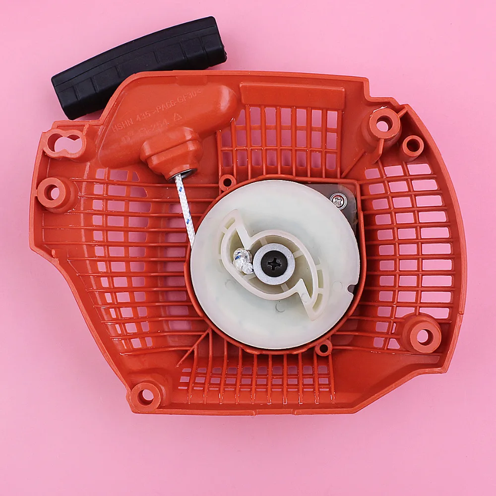 Recoil Rewind Pull Starter Assembly For Husqvarna 435 Chainsaw Replacement Spare Tool Part
