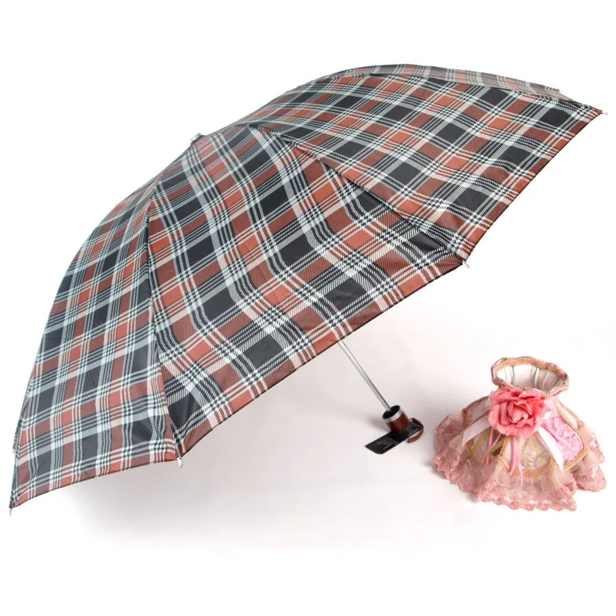 

Aurora Business oversized plaid umbrella umbrella UV umbrella bex0270 folded umbrellas