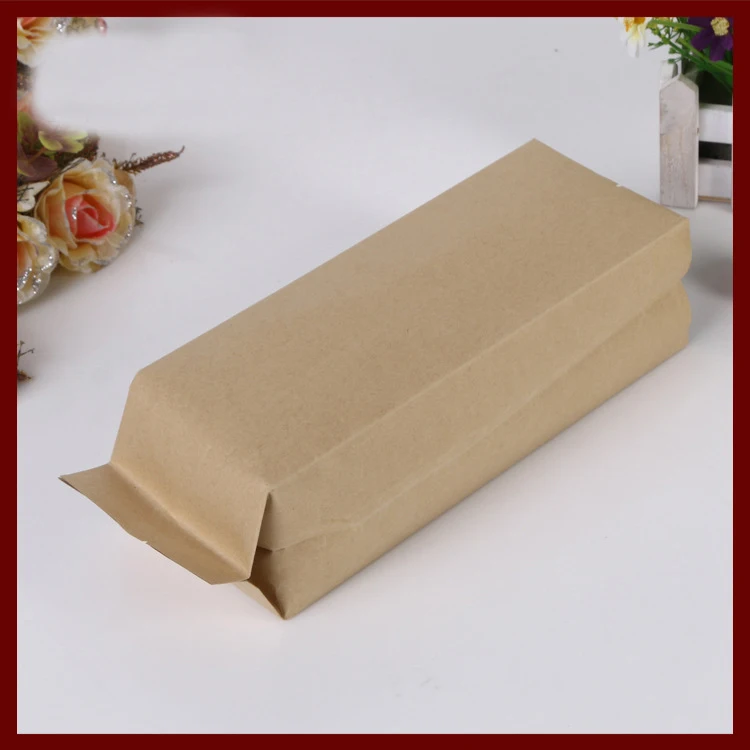 9*22+7cm 100pcs Kraft Paper Organ Bag For Gift/tea/candy/jewelry/bread Packaging Paper Food Bag Diy Jewelry Pack Display