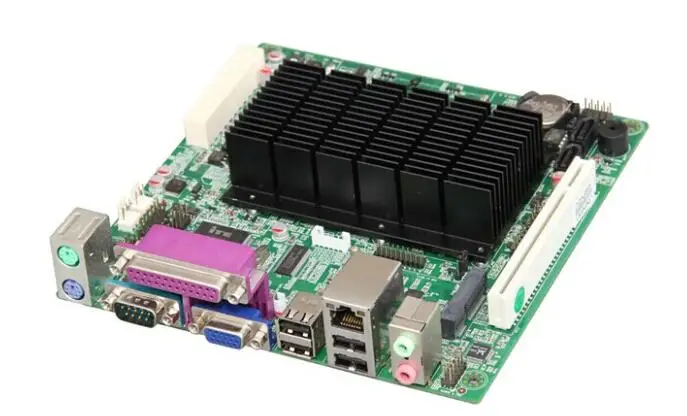 Imagem -02 - Original Fanless Mini Itx Mainboard para Intel Atom D2550 Cpu Ipc Sbc Incorporado Placa-mãe Cedarview com com Lan Lpt Lvds Novo