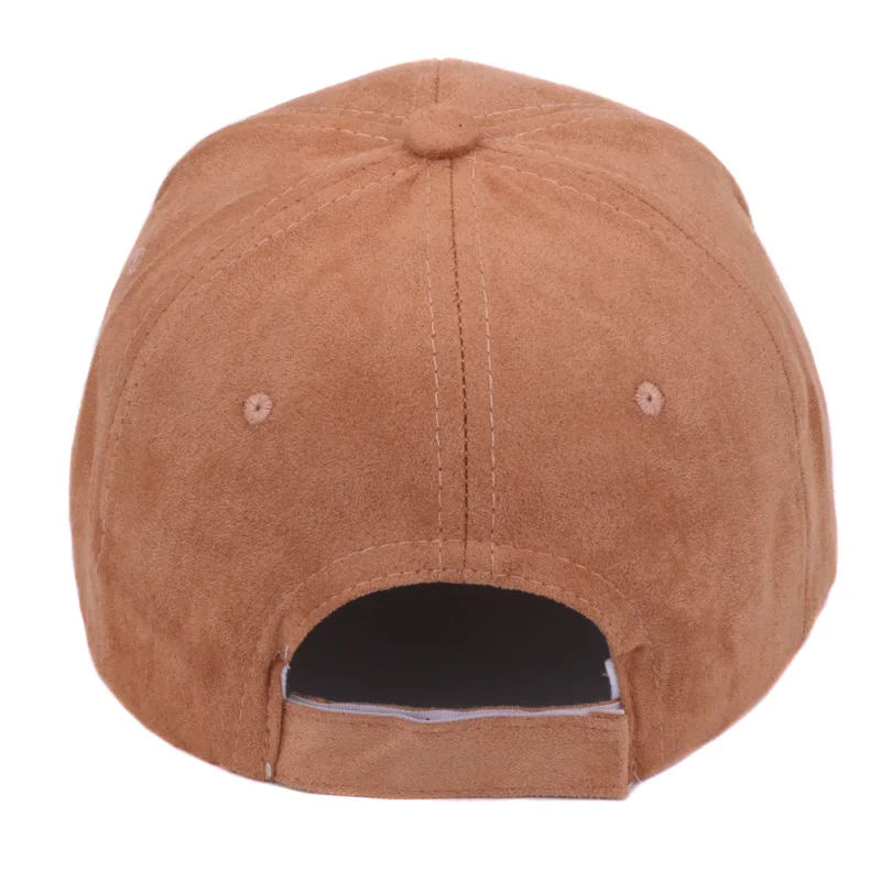 Plain Suede baseball caps with no embroidered casual dad hat strap back outdoor blank sport cap and hat for men and women