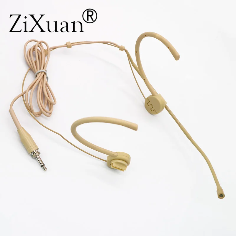 

Free Shipping 3.5 mm Screw Locking Collapsible Omnidirectional Head-mounted Headworn Microphone Mic For Wireless System