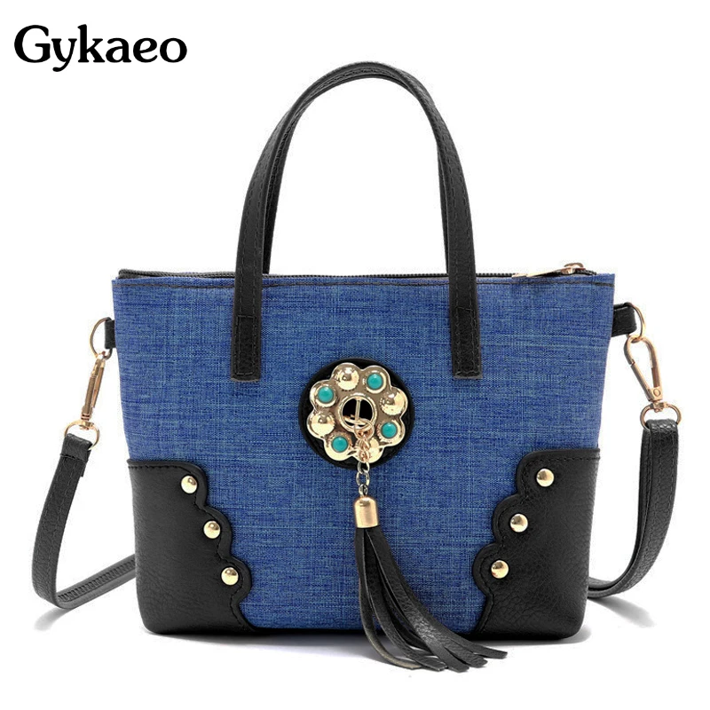 Women Messenger Bags Ladies Small Shoulder Bag 2024 Spring Girls Street Casual Denim Crossbody Bag Day Clutch Bolsos Sac A Main