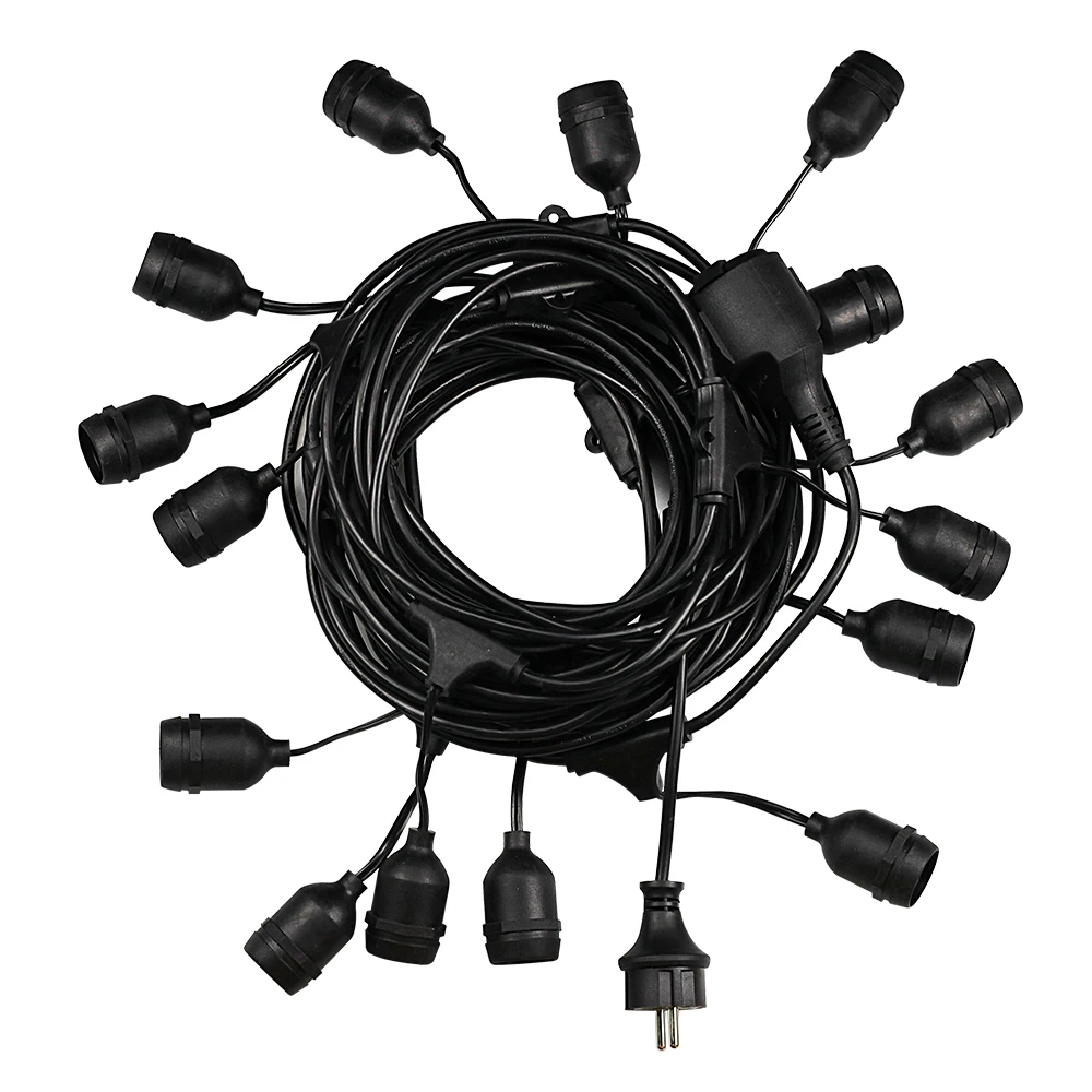 S14 LED String Lights E27 Retro Edison Filament Bulb Outdoor Christmas Decoration Garlands Patio porch lights