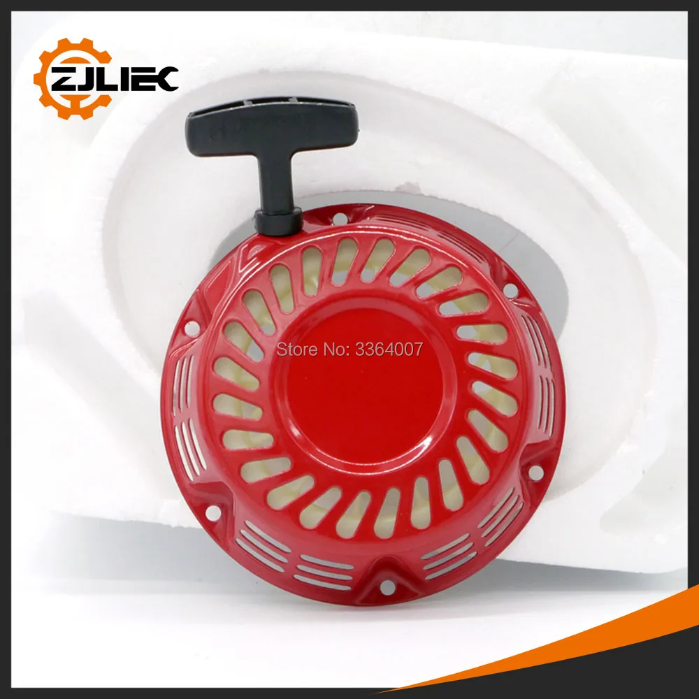 1pc GX160 recoil starter fit for Honda gx160 GX120 gx140 GX200 engine 5.5HP 6.5HP generator 168F engine pull starter assembly