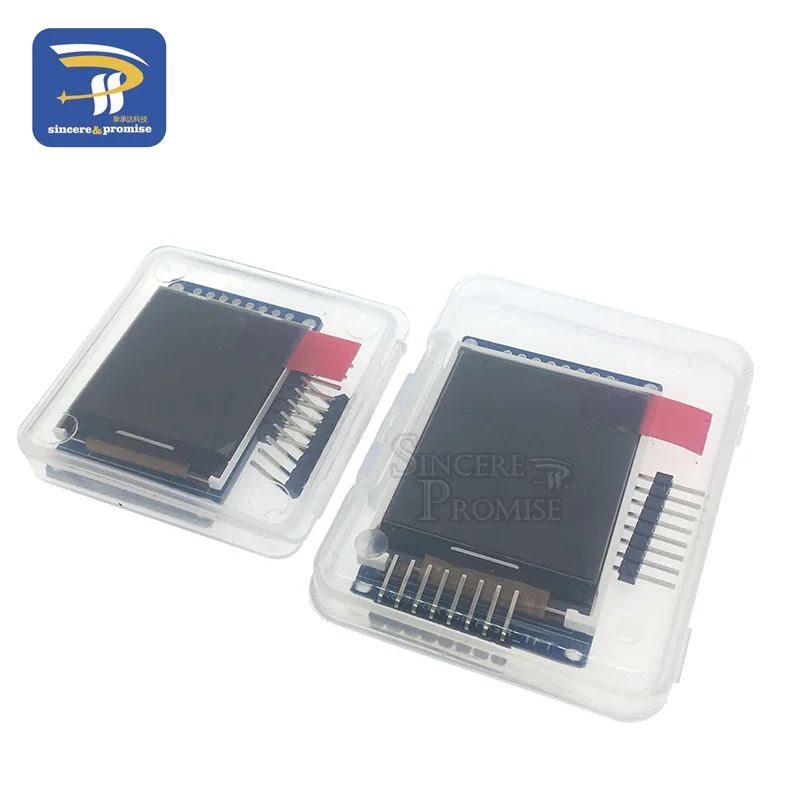 Placa de módulo de pantalla LCD IPS TFT a todo Color, Serie de 3,3 V, 1,44, 1,8 pulgadas, 128x128, 128x160, 65K SPI, reemplazo OLED ST7735