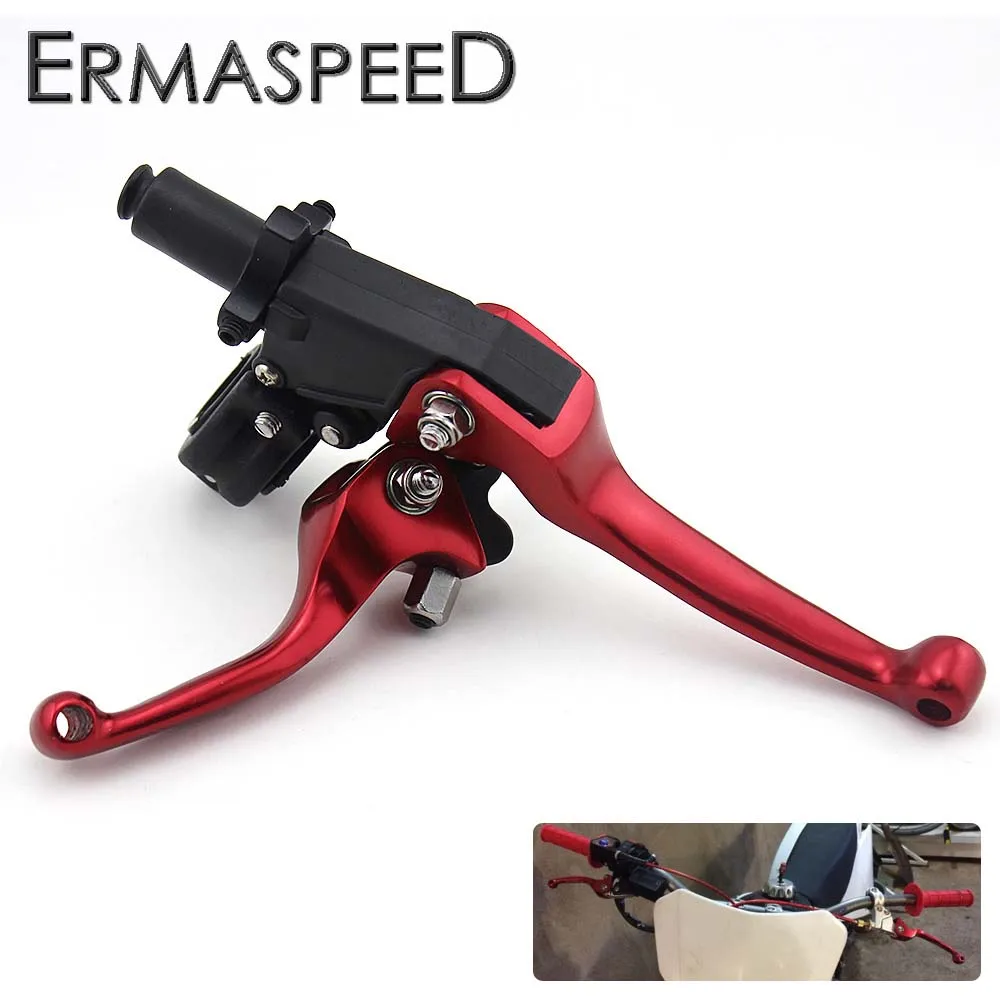 

Мотокросс 22 мм рычаг сцепления мотоциклетные ручки универсальные CNC алюминиевые Мотоциклетные аксессуары тормозные рычаги для мотоцикла Кроссовый велосипед