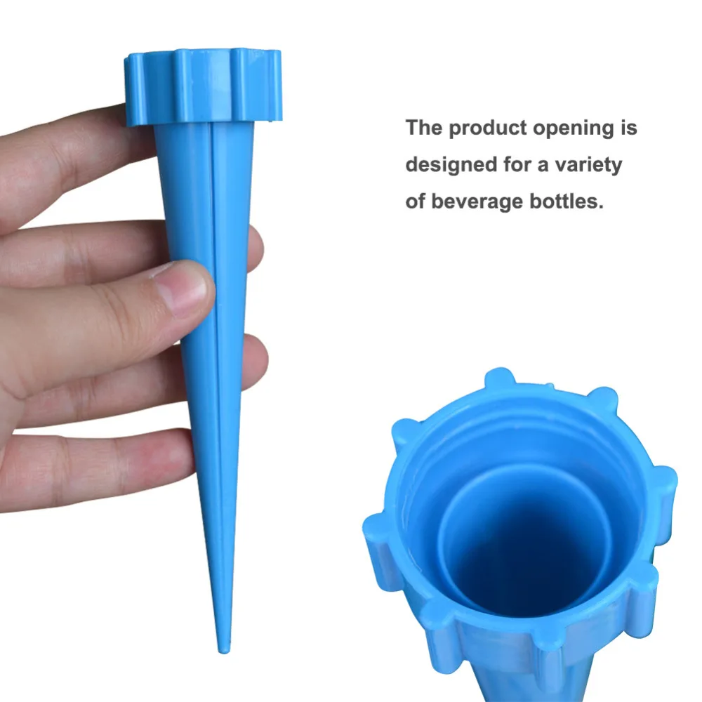 4 Buah/Banyak Otomatis Penyiraman Perangkat Dapat Disesuaikan Air Rembesan Air Dripper dengan Switch Control Valve untuk Rumah, Taman