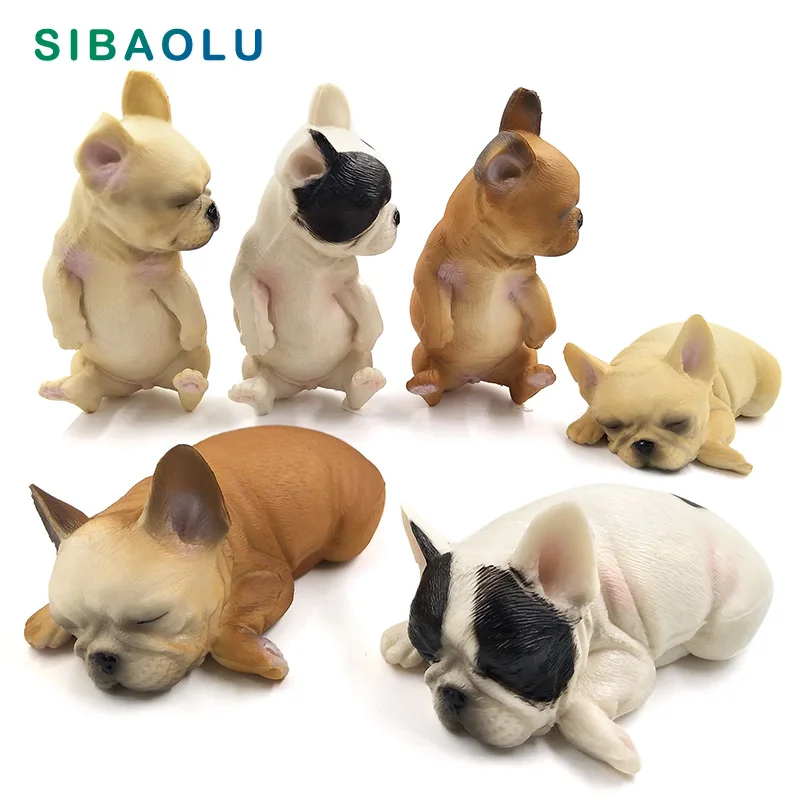 

Миниатюрная фигурки собачки SIBAOLU