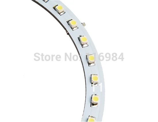 2PCS X White blue yellow red Green 150mm 45 LED Angel Eyes Ring Round Car SMD Light Lamp Bulb Headlight