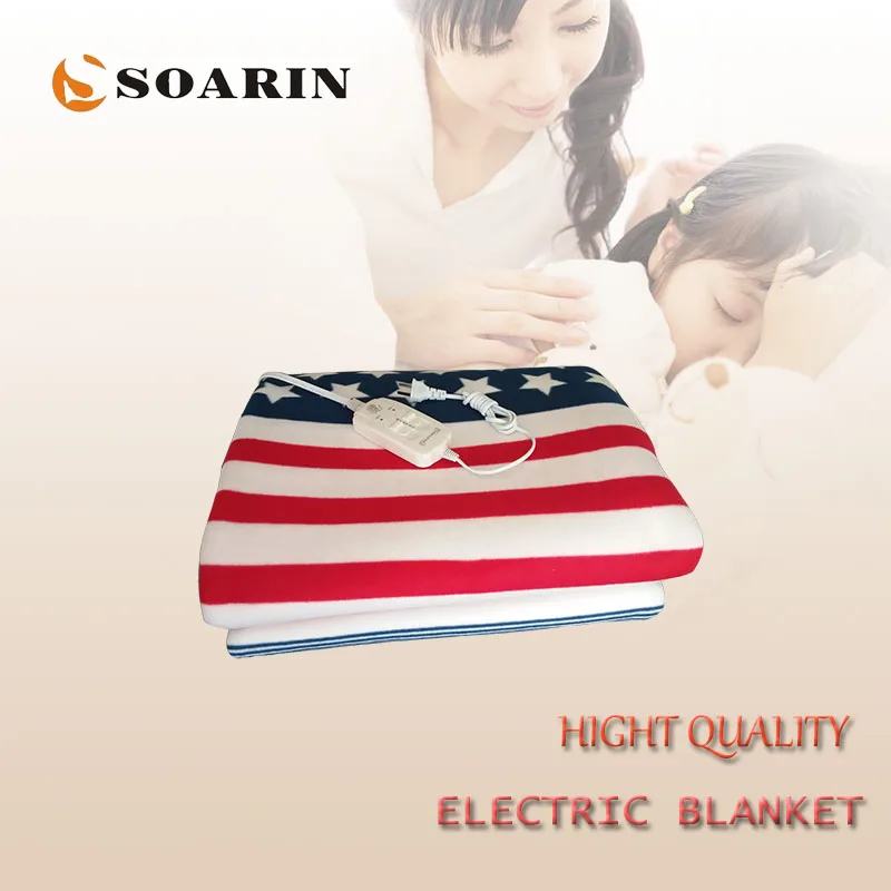 

SOARIN Electric Blanket Double Carpets Heated 150x180cm Manta Electrica 220v Heating Blanket Plush Electric Heating Mattress