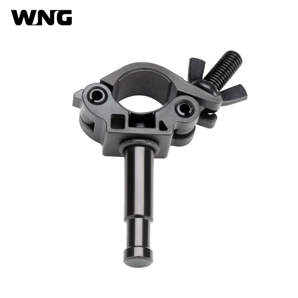 Video Tube Clamp Coupler with Male Stud 30-35mm for Studio Light Hanging