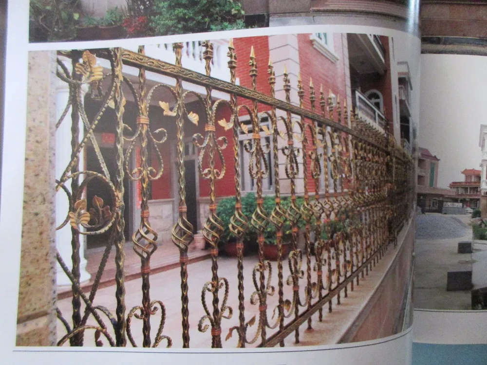 

72 Inch High RPF102 Residential Wrought Iron Fence dcorative wrought iron fence Wrought Iron Fence Installation Pool Fences