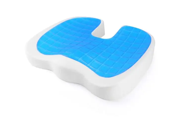 Quality New Design U-Shape Silicone Gel Coccyx Protect Memory Foam Summer Cool Seat Office/Chair /Car/ Wheelchair  Cushion